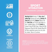 Load image into Gallery viewer, Nuun Sport Hydration Electrolyte Tablets - 10 tabs x 8 tubes