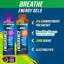 Load image into Gallery viewer, Breathe Isotonic Energy Gel 20 x 60ml - Open Your Airwaves
