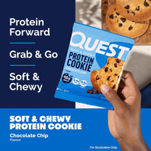 Load image into Gallery viewer, Quest Protein Cookies, High Protein, Low Carb, Keto Friendly, 59g, 12 Count