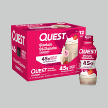 Load image into Gallery viewer, Quest Nutrition Protein Shake, 45g Protein, 2g Sugar, 4g Net Carbs, Ready to Drink, Gluten Free, 12 Count