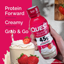 Load image into Gallery viewer, Quest Nutrition Protein Shake, 45g Protein, 2g Sugar, 4g Net Carbs, Ready to Drink, Gluten Free, 12 Count