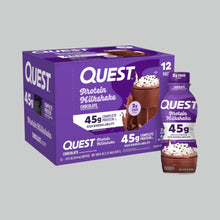 Load image into Gallery viewer, Quest Nutrition Protein Shake, 45g Protein, 2g Sugar, 4g Net Carbs, Ready to Drink, Gluten Free, 12 Count