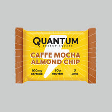 Load image into Gallery viewer, Quantum Energy Square, 100mg Caffeine, 10g Protein, 8 x 48g