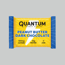 Load image into Gallery viewer, Quantum Energy Square, 100mg Caffeine, 10g Protein, 8 x 48g