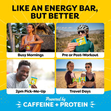 Load image into Gallery viewer, Quantum Energy Square, 100mg Caffeine, 10g Protein, 8 x 48g