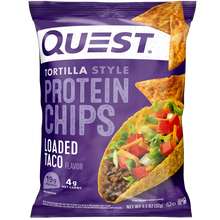 Load image into Gallery viewer, Quest Nutrition Tortilla Style Protein Chips, High Protein, Low Carb, Baked, 32g (Pack of 8)