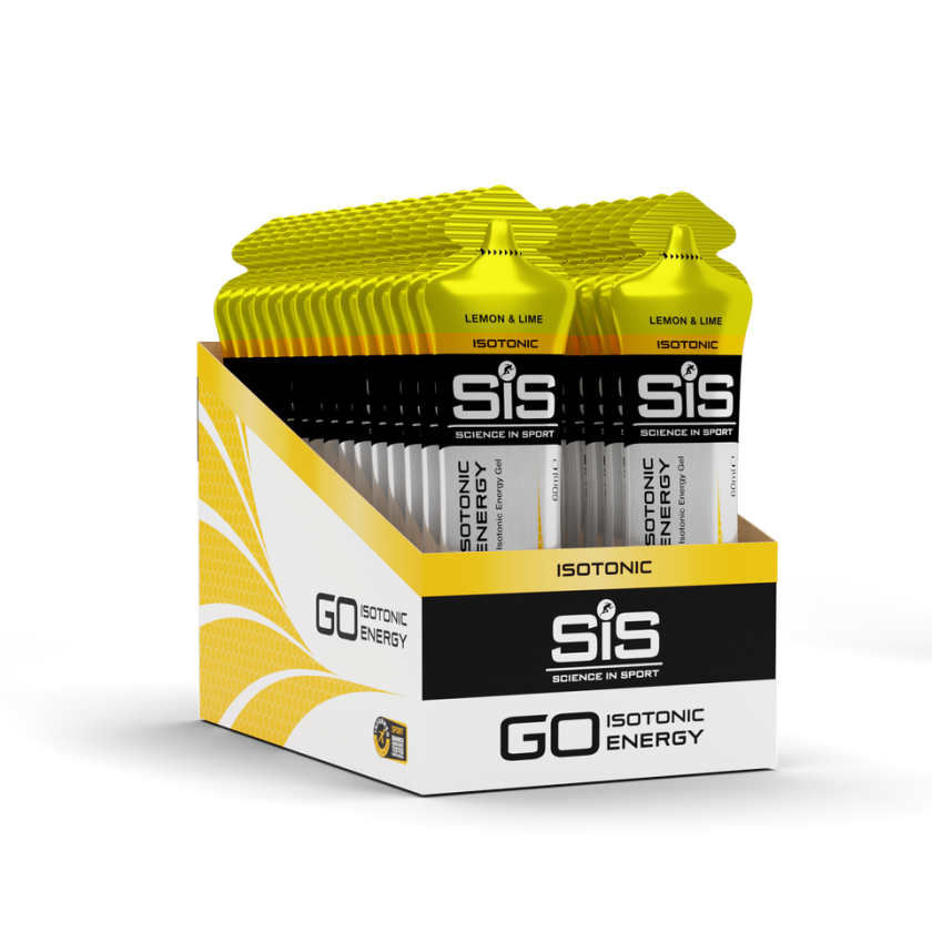 Science in Sport GO Isotonic Energy Gel Lemon Lime - 30 Pack