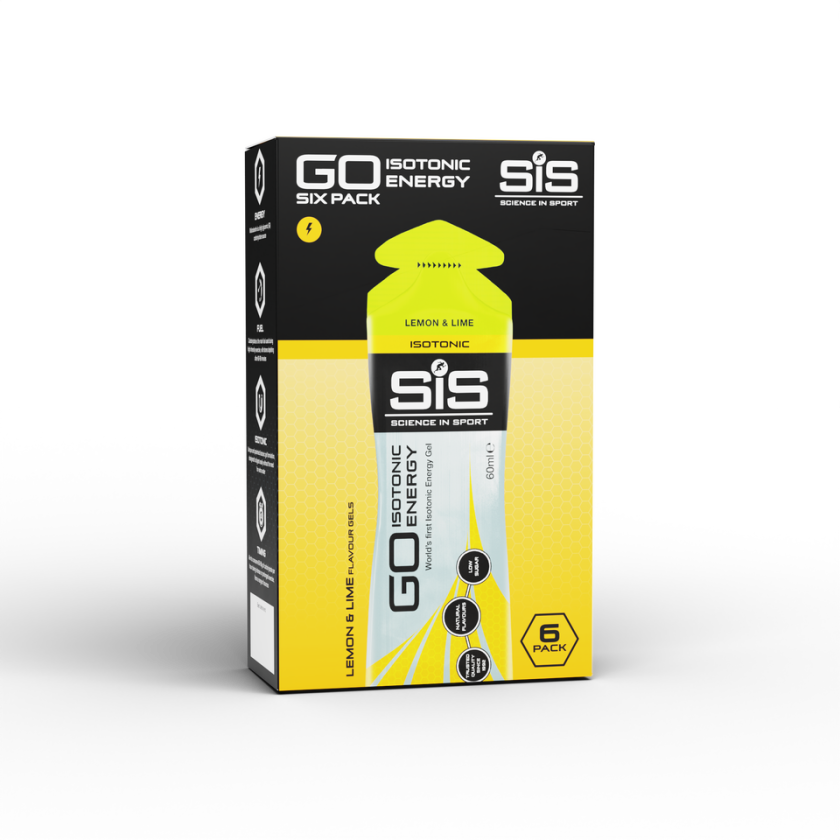 Science in Sport GO Isotonic Energy Gel Lemon & Lime - 6 Pack
