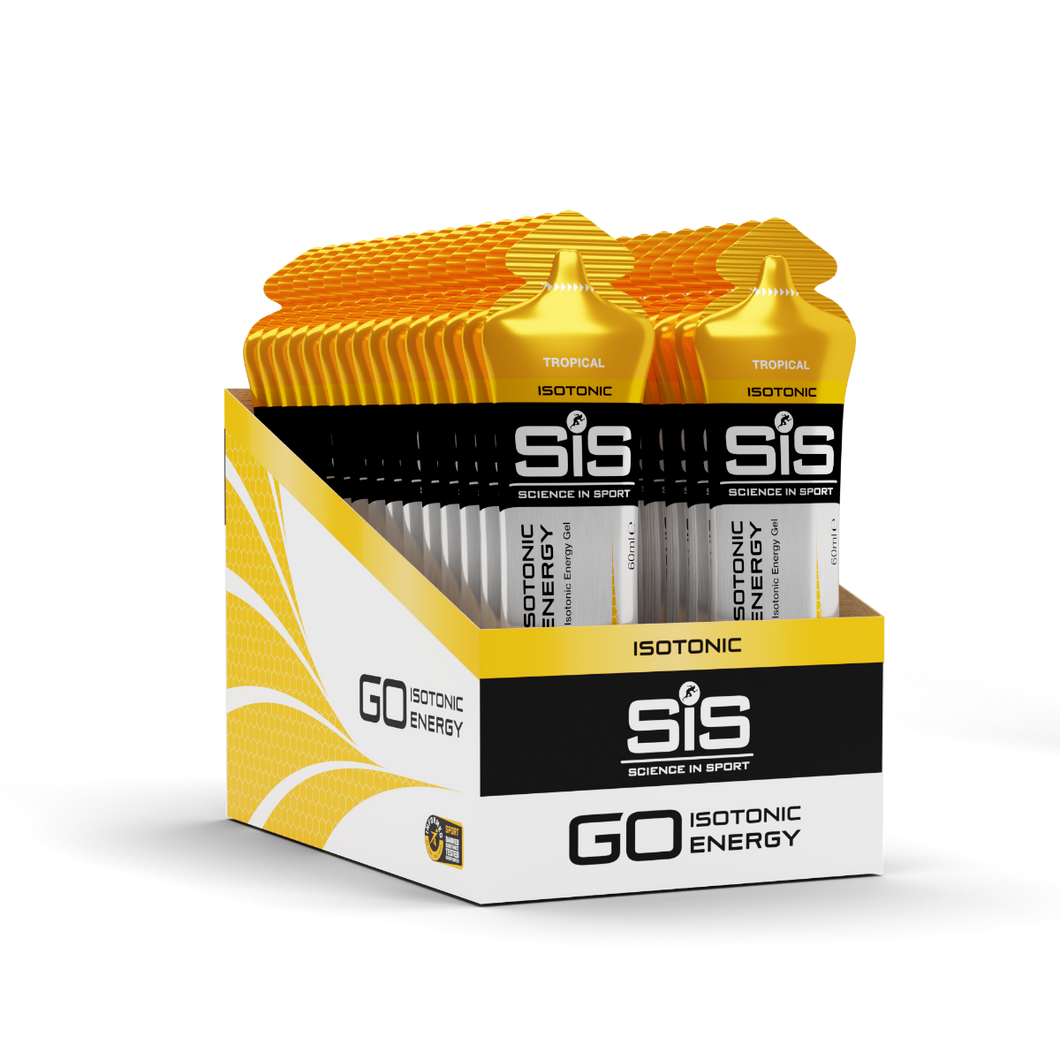 Science in Sport GO Isotonic Energy Gel Tropical - 30 Pack