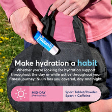 Load image into Gallery viewer, Nuun Sport Hydration Electrolyte Tablets - 10 tabs x 8 tubes
