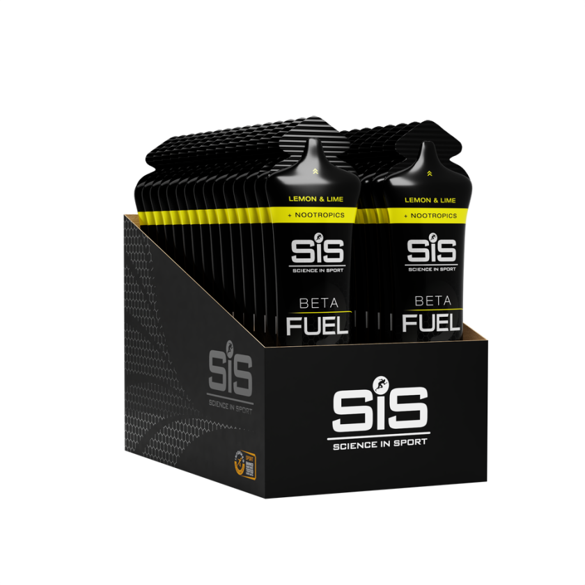 Science in Sport Beta Fuel Gel + Nootropics Lemon & Lime - 30 Pack