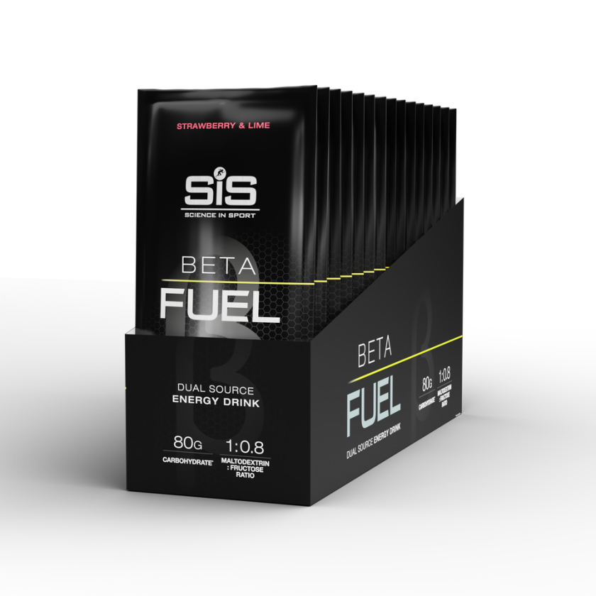 Science in Sport Beta Fuel 80 - 15 Pack Strawberry & Lime