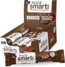 Load image into Gallery viewer, PhD Smart Bar Chocolate Brownie - 12pack
