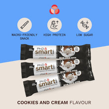 Load image into Gallery viewer, PhD Smart Bar Cookies and Cream - 12pack
