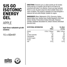 Load image into Gallery viewer, Science in Sport GO Isotonic Energy Gel Apple - 6 Pack
