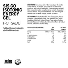 Load image into Gallery viewer, Science in Sport GO Isotonic Energy Gel Fruit Salad - 6 Pack
