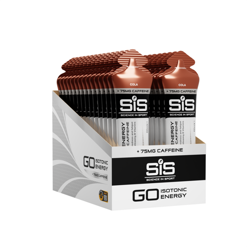 Science in Sport GO Energy + Caffeine Gel Cola - 30 Pack