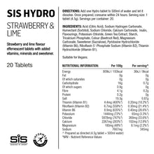 Load image into Gallery viewer, Science in Sport Hydro Tablets Strawberry &amp; Lime - 8 Pack
