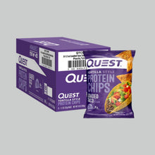 Load image into Gallery viewer, Quest Nutrition Tortilla Style Protein Chips, High Protein, Low Carb, Baked, 32g (Pack of 8)
