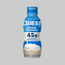 Load image into Gallery viewer, Quest Nutrition Protein Shake, 45g Protein, 2g Sugar, 4g Net Carbs, Ready to Drink, Gluten Free, 12 Count
