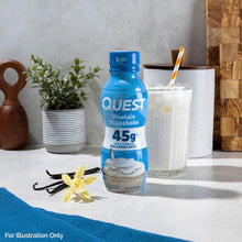 Load image into Gallery viewer, Quest Nutrition Protein Shake, 45g Protein, 2g Sugar, 4g Net Carbs, Ready to Drink, Gluten Free, 12 Count
