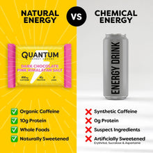 Load image into Gallery viewer, Quantum Energy Square, 100mg Caffeine, 10g Protein, 8 x 48g
