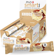 Load image into Gallery viewer, PhD Smart Bar White Chocolate Blondie - 12pack
