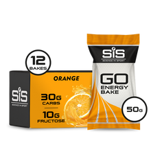 Load image into Gallery viewer, Science in Sport GO Energy Bake Orange - 12 Pack
