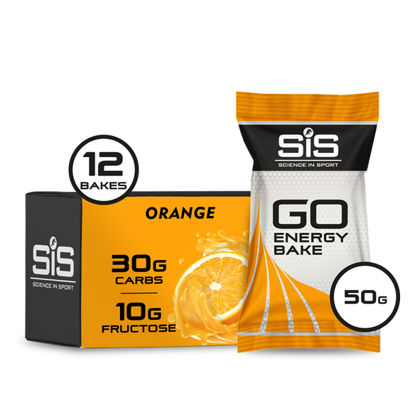 Science in Sport GO Energy Bake Orange - 12 Pack