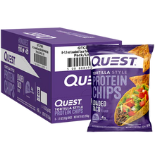 Load image into Gallery viewer, Quest Nutrition Tortilla Style Protein Chips, High Protein, Low Carb, Baked, 32g (Pack of 8)
