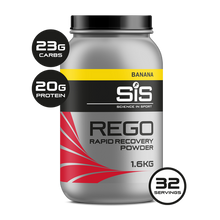 Load image into Gallery viewer, Science in Sport REGO Rapid Recovery Powder 1.6kg - Banana
