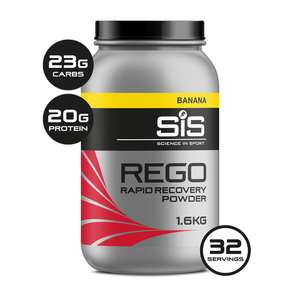 Science in Sport REGO Rapid Recovery Powder 1.6kg - Banana