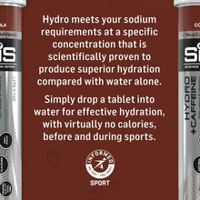 Load image into Gallery viewer, Science in Sport Hydro Tablets Cola + Caffeine - 8 Pack
