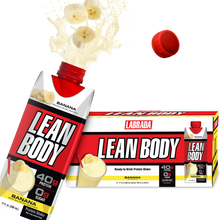 Load image into Gallery viewer, LEAN BODY PROTEIN SHAKE Ready-To-Drink (12 pack) 500ml - Banana
