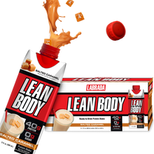 Load image into Gallery viewer, LEAN BODY PROTEIN SHAKE Ready-To-Drink (12 pack) 500ml - Salted Caramel
