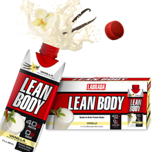 Load image into Gallery viewer, LEAN BODY PROTEIN SHAKE Ready-To-Drink (12 pack) 500ml - Vanilla
