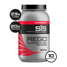 Load image into Gallery viewer, Science in Sport REGO Rapid Recovery Powder 500g - Strawberry
