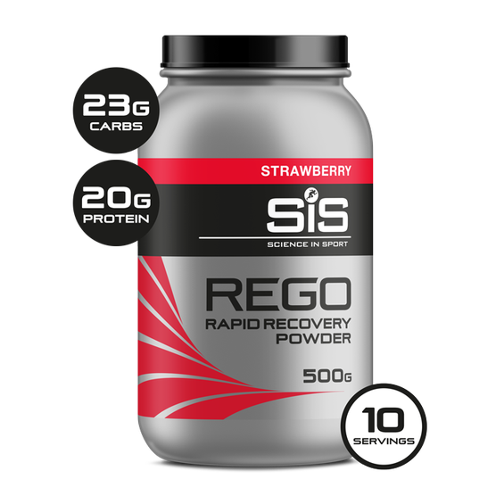 Science in Sport REGO Rapid Recovery Powder 500g - Strawberry