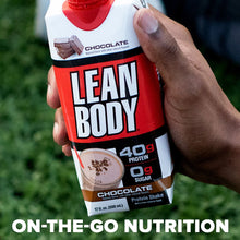 Load image into Gallery viewer, LEAN BODY PROTEIN SHAKE Ready-To-Drink (12 pack) 500ml - Vanilla
