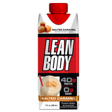 Load image into Gallery viewer, LEAN BODY PROTEIN SHAKE Ready-To-Drink (12 pack) 500ml - Salted Caramel
