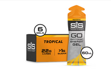 Load image into Gallery viewer, Science in Sport GO Isotonic Energy Gel Tropical - 6 Pack
